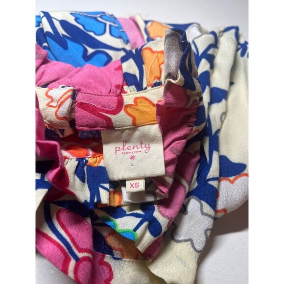Anthropologie Plenty by Tracy Resse Ruffle Floral Romper Size XS Ladies - Picture 9 of 12